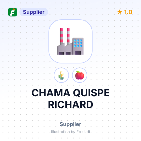 CHAMA QUISPE RICHARD – summary card, no photo uploaded yet