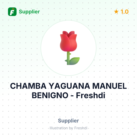 CHAMBA YAGUANA MANUEL BENIGNO – summary card, no photo uploaded yet