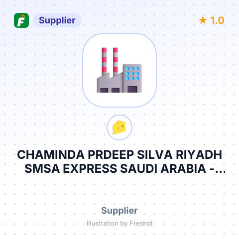 CHAMINDA PRDEEP SILVA RIYADH SMSA EXPRESS SAUDI ARABIA – summary card, no photo uploaded yet