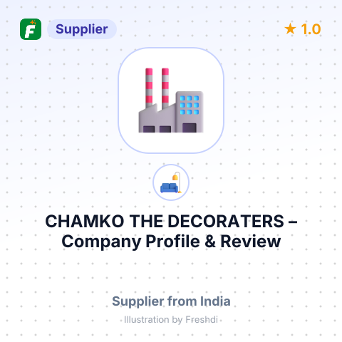 CHAMKO THE DECORATERS – summary card, no photo uploaded yet