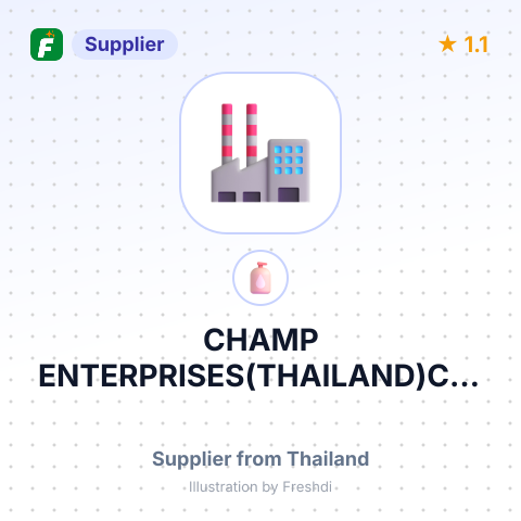 CHAMP ENTERPRISES(THAILAND)CO. LTD – summary card, no photo uploaded yet
