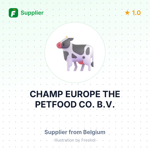CHAMP EUROPE THE PETFOOD CO. B.V. – summary card, no photo uploaded yet