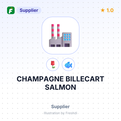 CHAMPAGNE BILLECART SALMON – summary card, no photo uploaded yet
