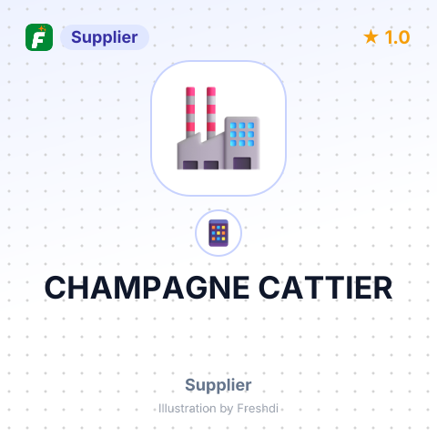 CHAMPAGNE CATTIER – summary card, no photo uploaded yet