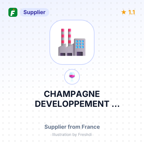 CHAMPAGNE DEVELOPPEMENT COMPAGNIE VINICOLE – summary card, no photo uploaded yet