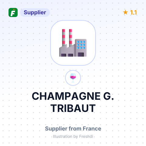 CHAMPAGNE G. TRIBAUT – summary card, no photo uploaded yet