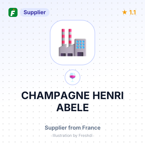 CHAMPAGNE HENRI ABELE – summary card, no photo uploaded yet