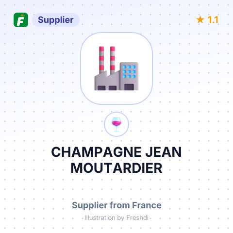 CHAMPAGNE JEAN MOUTARDIER – summary card, no photo uploaded yet