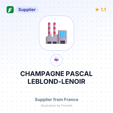 CHAMPAGNE PASCAL LEBLOND-LENOIR – summary card, no photo uploaded yet