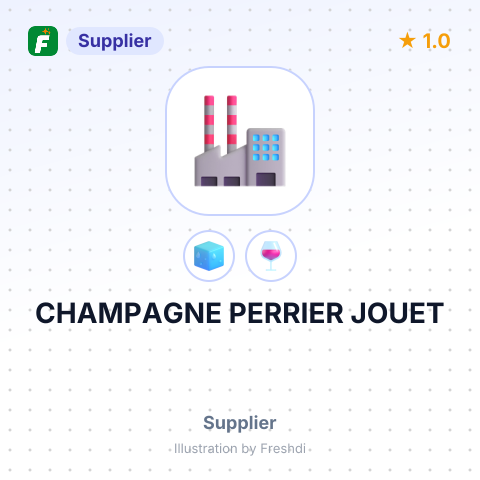 CHAMPAGNE PERRIER JOUET – summary card, no photo uploaded yet