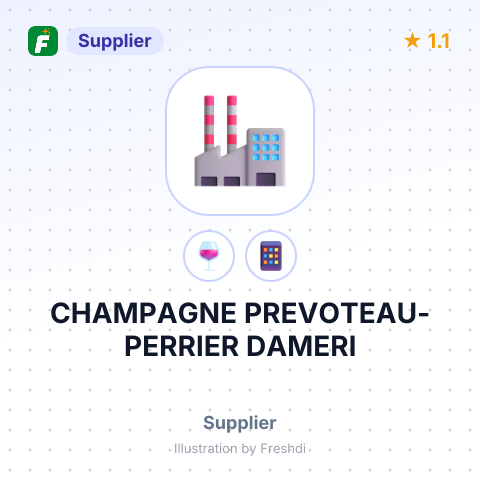 CHAMPAGNE PREVOTEAU-PERRIER DAMERI – summary card, no photo uploaded yet