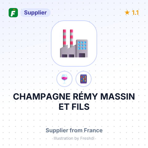 CHAMPAGNE RÉMY MASSIN ET FILS – summary card, no photo uploaded yet