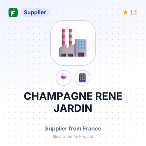 CHAMPAGNE RENE JARDIN – summary card, no photo uploaded yet