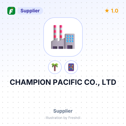 CHAMPION PACIFIC CO., LTD – summary card, no photo uploaded yet