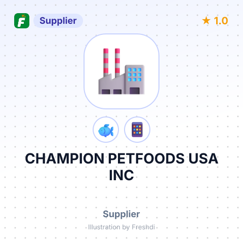 CHAMPION PETFOODS USA INC – summary card, no photo uploaded yet