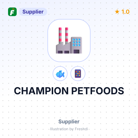 CHAMPION PETFOODS – summary card, no photo uploaded yet
