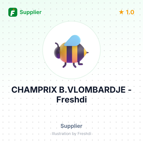 CHAMPRIX B.VLOMBARDJE – summary card, no photo uploaded yet