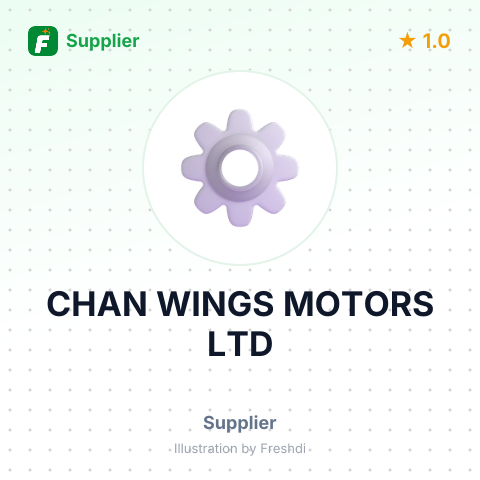 CHAN WINGS MOTORS LTD – summary card, no photo uploaded yet