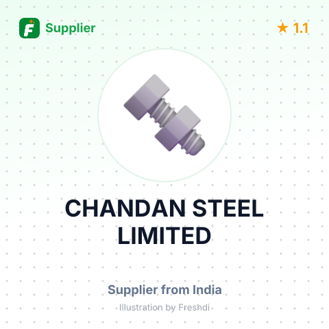 CHANDAN STEEL LIMITED – summary card, no photo uploaded yet