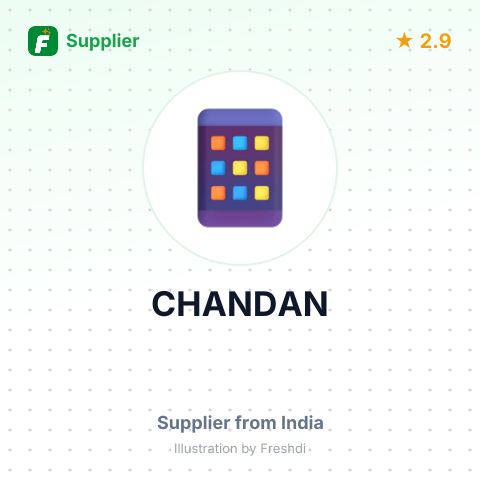 CHANDAN – summary card, no photo uploaded yet