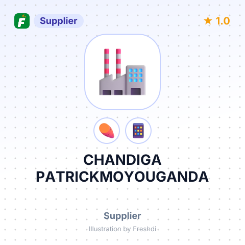 CHANDIGA PATRICKMOYOUGANDA – summary card, no photo uploaded yet