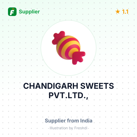 CHANDIGARH SWEETS PVT.LTD., – summary card, no photo uploaded yet