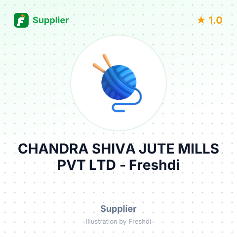 CHANDRA SHIVA JUTE MILLS PVT LTD – summary card, no photo uploaded yet