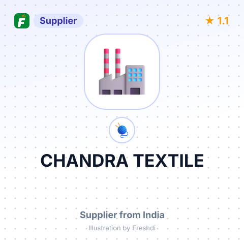 CHANDRA TEXTILE – summary card, no photo uploaded yet