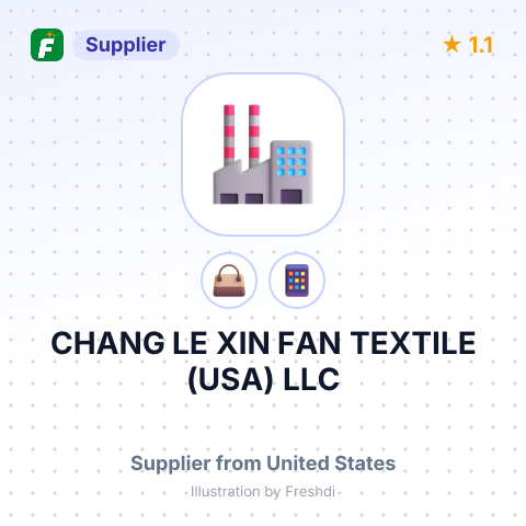 CHANG LE XIN FAN TEXTILE (USA) LLC – summary card, no photo uploaded yet