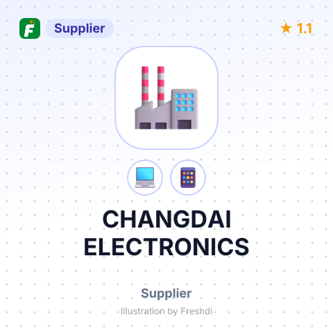 CHANGDAI ELECTRONICS – summary card, no photo uploaded yet