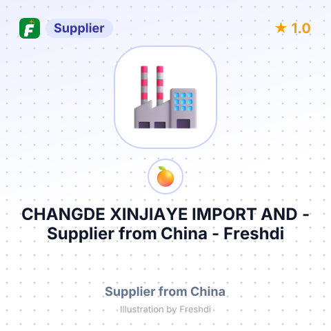 CHANGDE XINJIAYE IMPORT AND – summary card, no photo uploaded yet