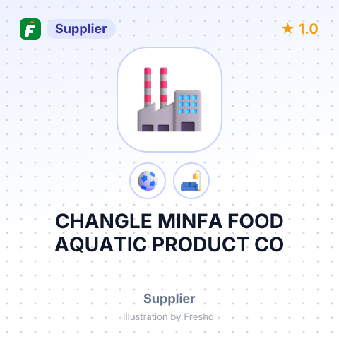 CHANGLE MINFA FOOD AQUATIC PRODUCT CO – summary card, no photo uploaded yet