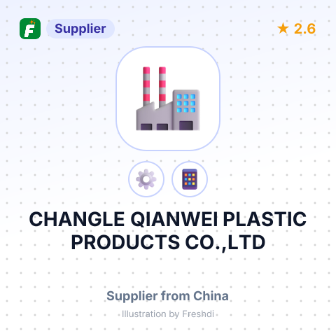 CHANGLE QIANWEI PLASTIC PRODUCTS CO.,LTD – summary card, no photo uploaded yet