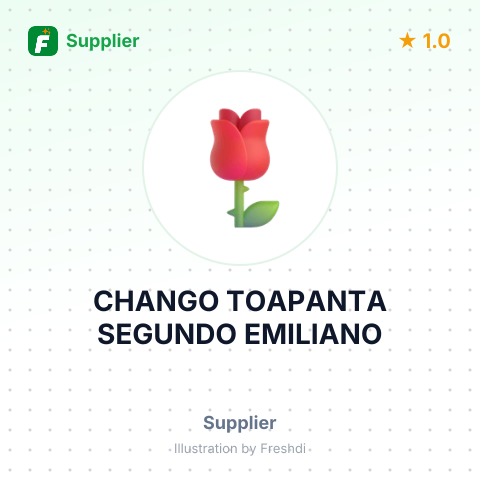 CHANGO TOAPANTA SEGUNDO EMILIANO – summary card, no photo uploaded yet