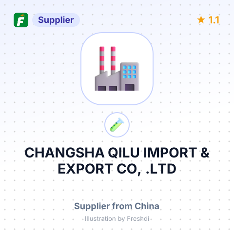 CHANGSHA QILU IMPORT & EXPORT CO, .LTD – summary card, no photo uploaded yet