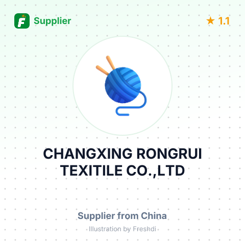CHANGXING RONGRUI TEXITILE CO.,LTD – summary card, no photo uploaded yet