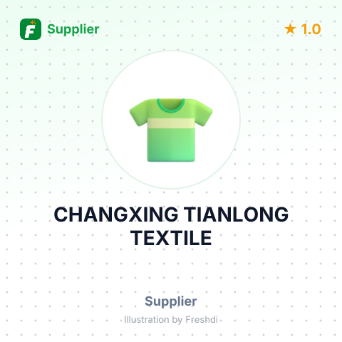CHANGXING TIANLONG TEXTILE – summary card, no photo uploaded yet