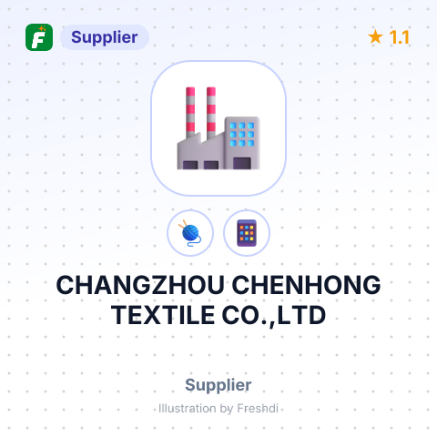 CHANGZHOU CHENHONG TEXTILE CO.,LTD – summary card, no photo uploaded yet