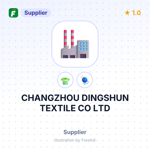 CHANGZHOU DINGSHUN TEXTILE CO LTD – summary card, no photo uploaded yet