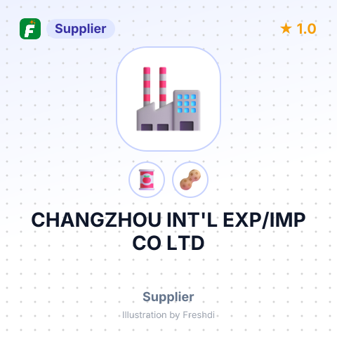 CHANGZHOU INT'L EXP/IMP CO LTD – summary card, no photo uploaded yet