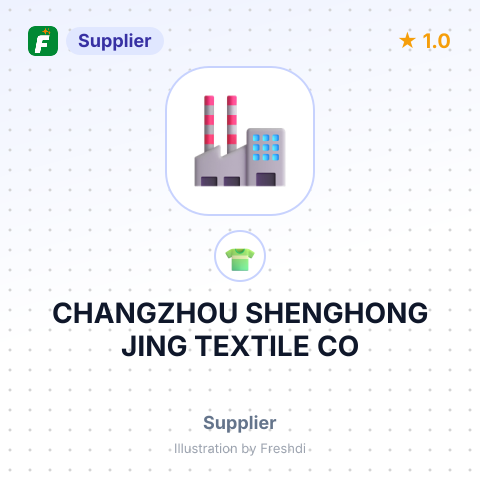 CHANGZHOU SHENGHONG JING TEXTILE CO – summary card, no photo uploaded yet