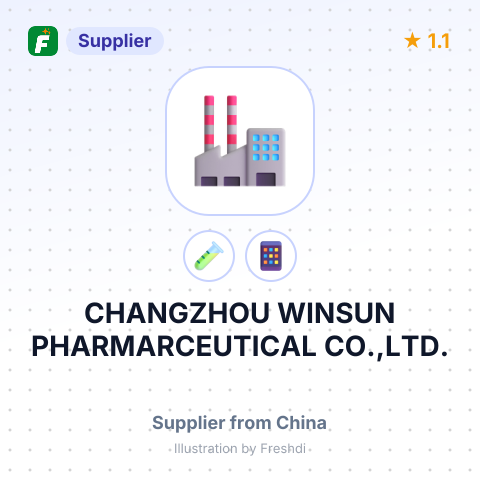 CHANGZHOU WINSUN PHARMARCEUTICAL CO.,LTD. – summary card, no photo uploaded yet