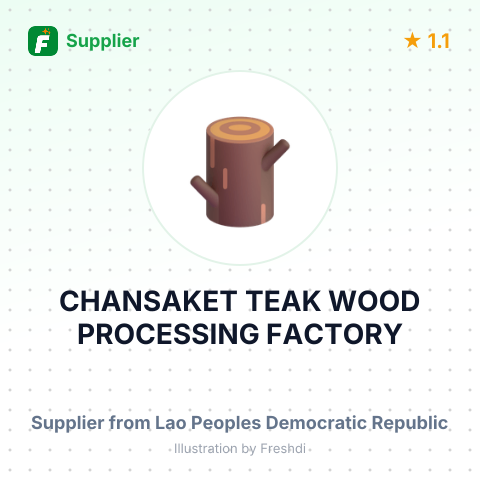 CHANSAKET TEAK WOOD PROCESSING FACTORY – summary card, no photo uploaded yet