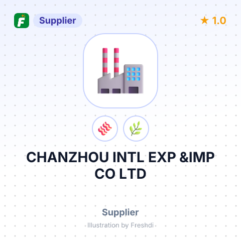 CHANZHOU INTL EXP &IMP CO LTD – summary card, no photo uploaded yet