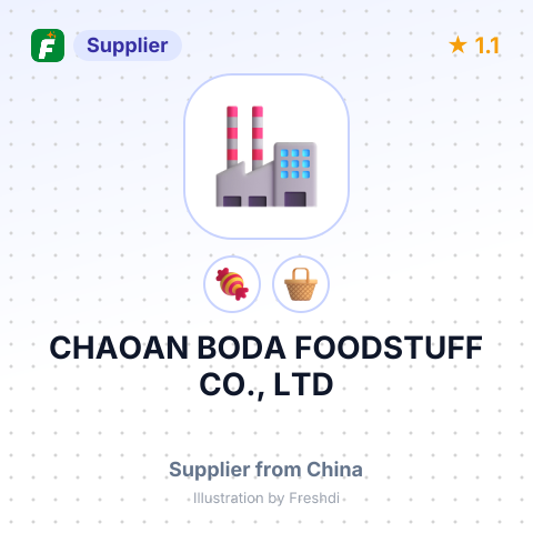 CHAOAN BODA FOODSTUFF CO., LTD – summary card, no photo uploaded yet