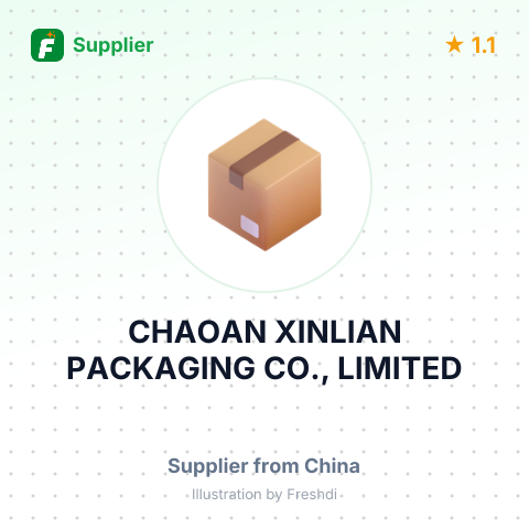 CHAOAN XINLIAN PACKAGING CO., LIMITED – summary card, no photo uploaded yet