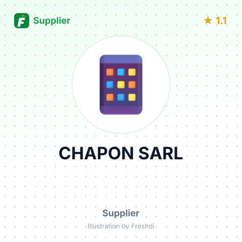 CHAPON SARL – summary card, no photo uploaded yet