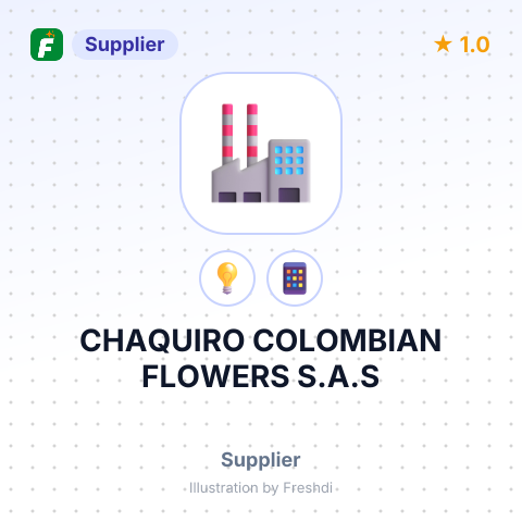 CHAQUIRO COLOMBIAN FLOWERS S.A.S – summary card, no photo uploaded yet