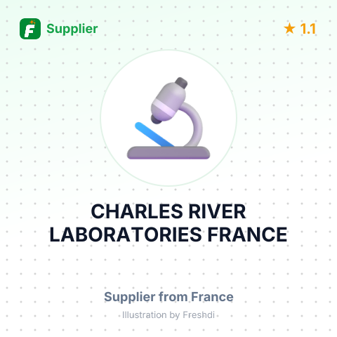 CHARLES RIVER LABORATORIES FRANCE – summary card, no photo uploaded yet