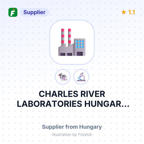 CHARLES RIVER LABORATORIES HUNGARY LTD. – summary card, no photo uploaded yet